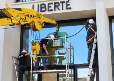 Miroiterie Louis - Révovation façade en verre à Saint-Nazaire