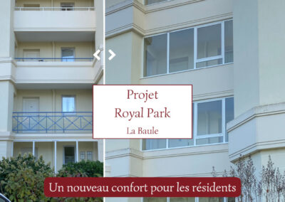 Fermeture des coursives du Royal Park